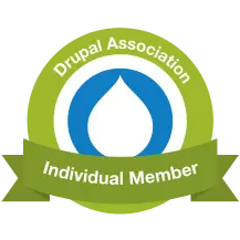 Drupal Association Member badge